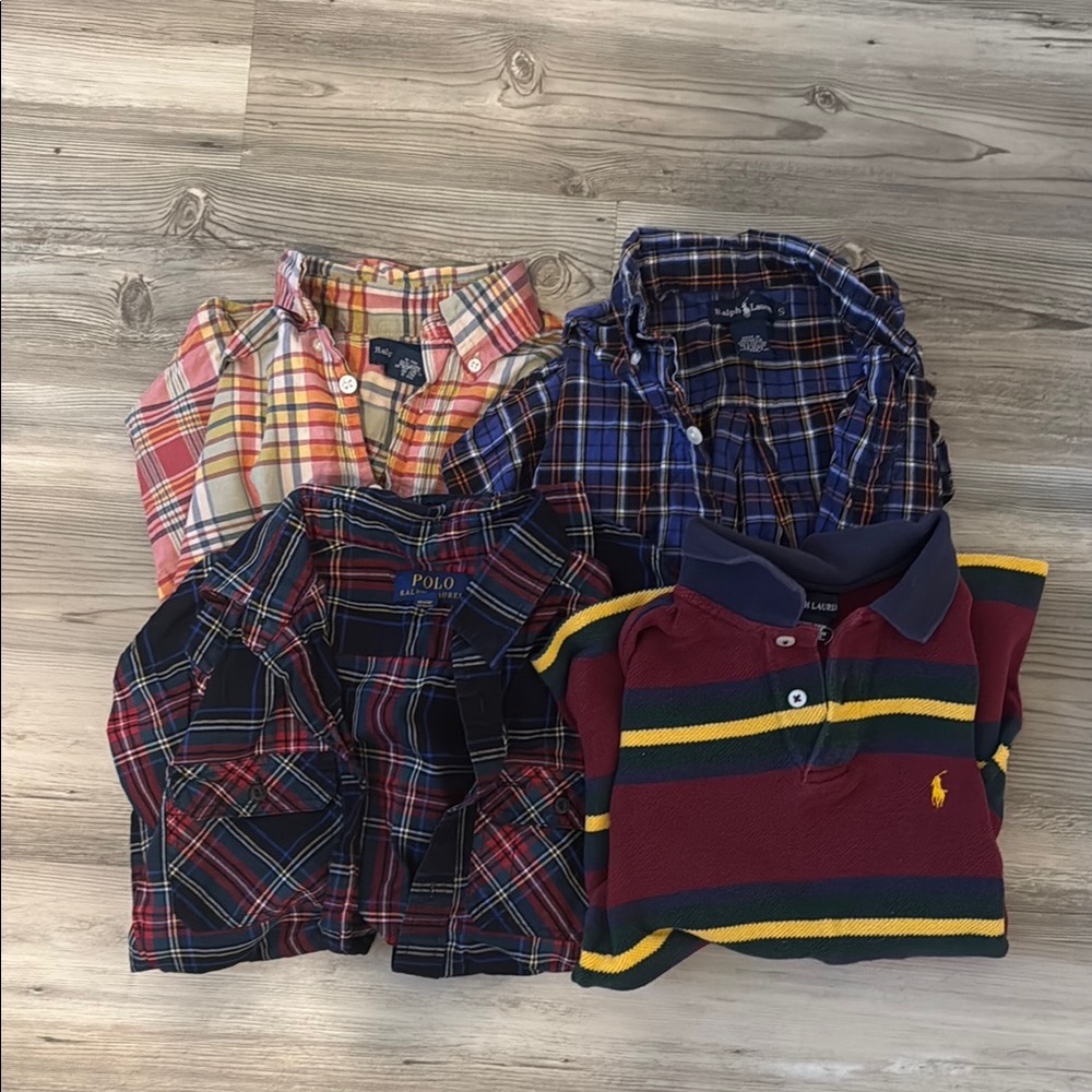 Polo by Ralph Lauren Plaid Button Down Shirts in Vibrant Colors